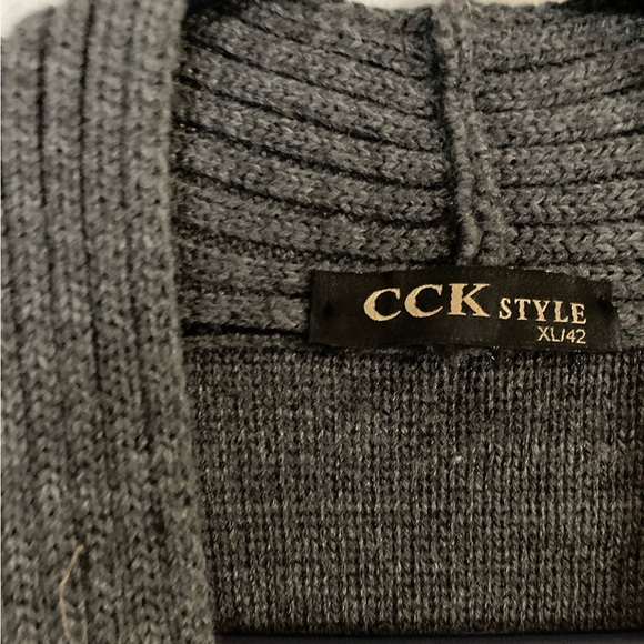 Gray cardigan/jacket with pockets - Picture 4 of 4